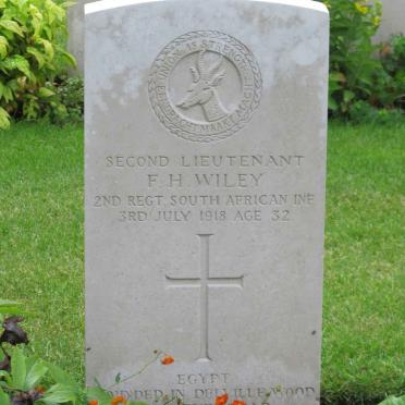 WILEY F.H. -1918