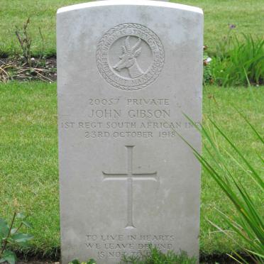 GIBSON John -1918