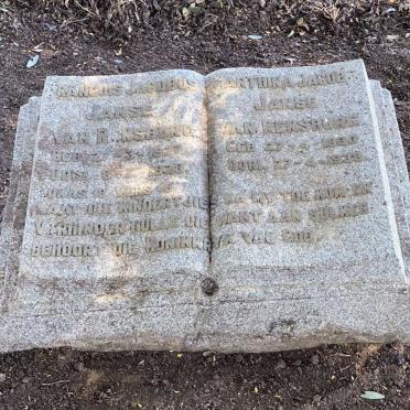 RENSBURG Francois Jacobus, Janse van 1927-1928 :: JANSE VAN RENSBURG Marthina Jacoba 1930-1930