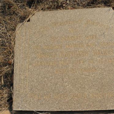 WALKER Monica Kathleen -1957