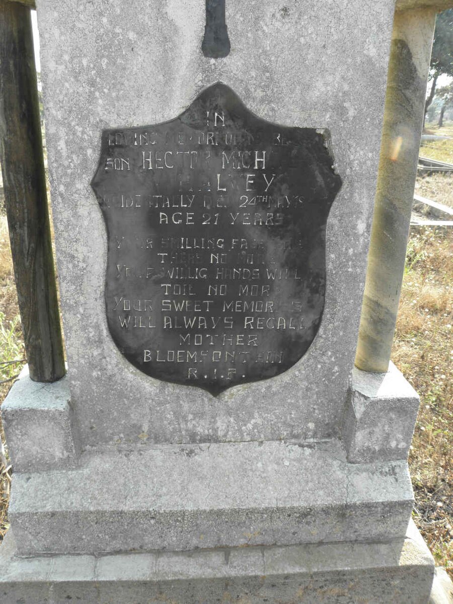 HALVEY Hector Mich? -194?