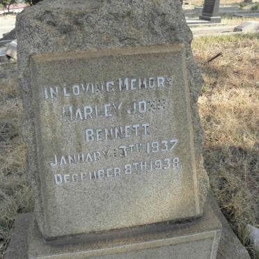 BENNETT Harley John 1937-1938