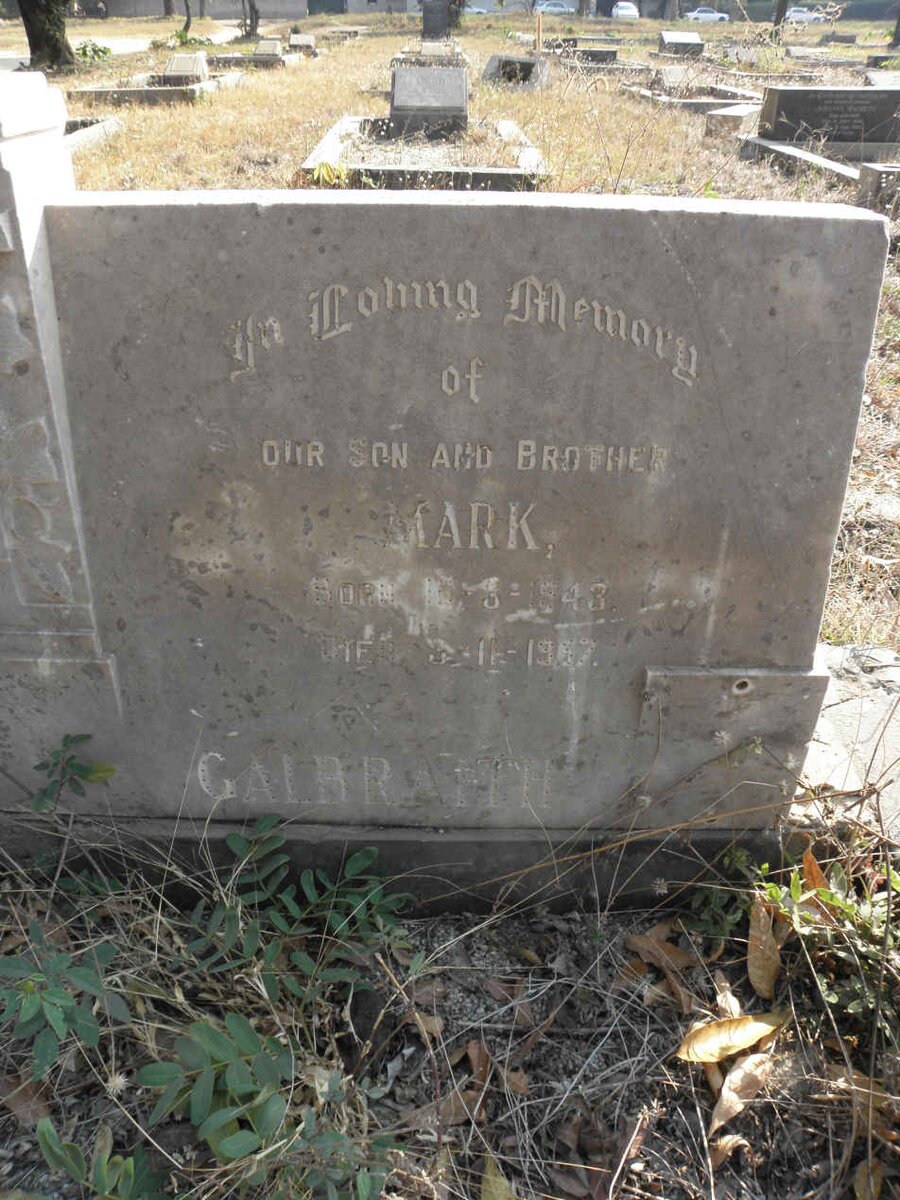 GALBRAITH Mark 1943-1957