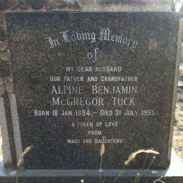 TUCK Alpine Benjamin McGregor 1894-1955