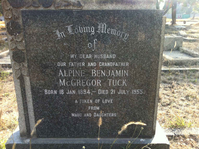 TUCK Alpine Benjamin McGregor 1894-1955