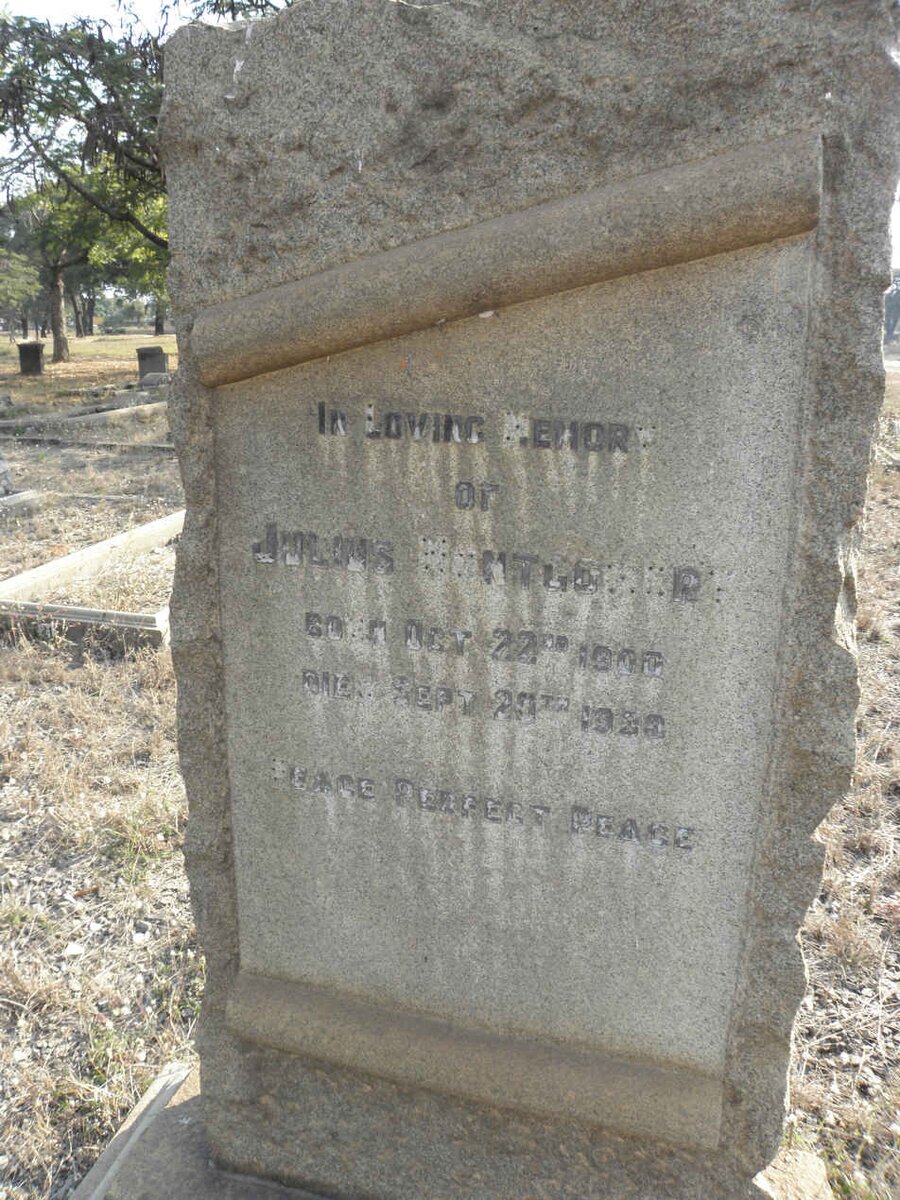 MONTGOMERY Julius 1900-19??