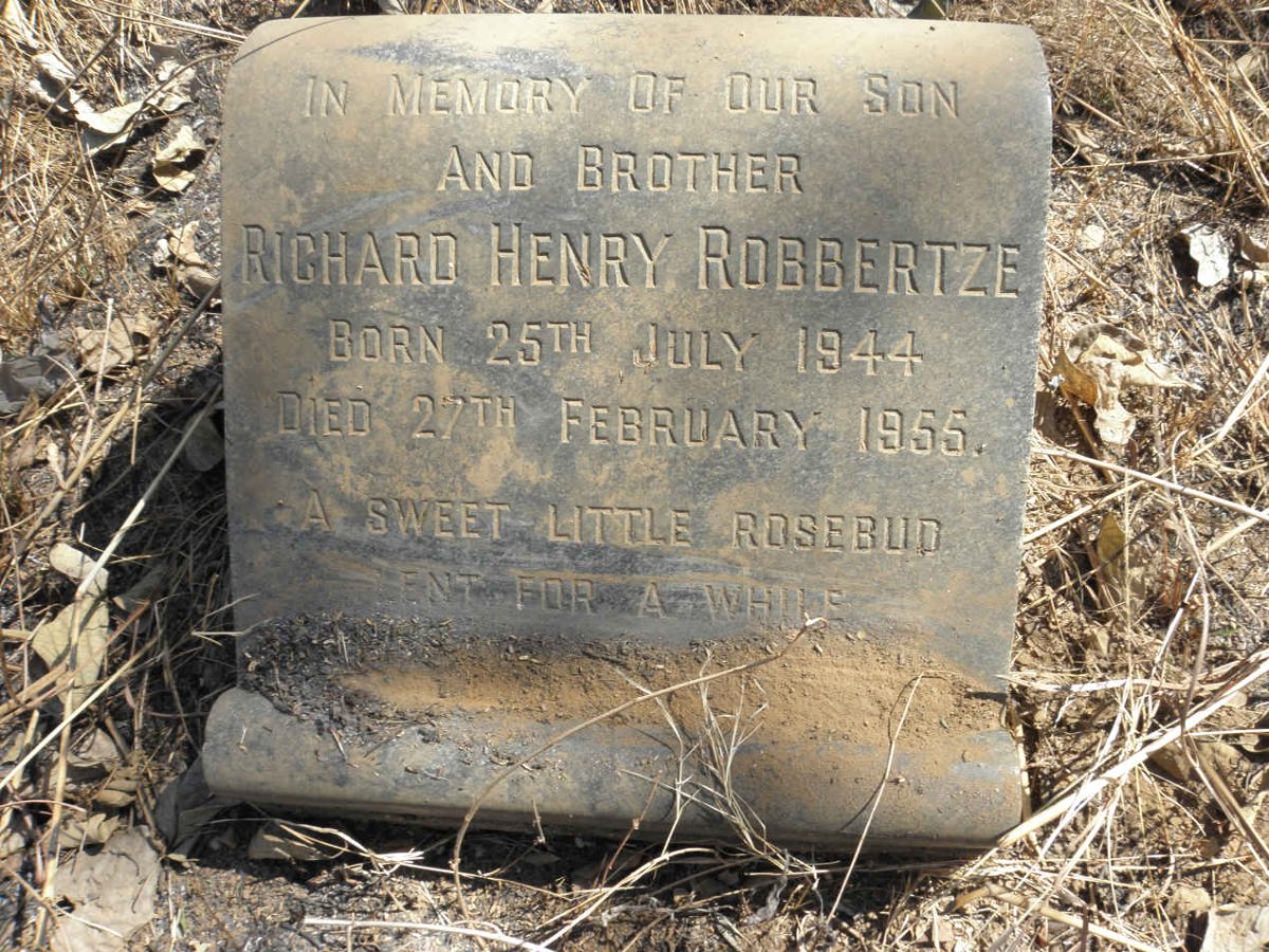 ROBBERTZE Richard Henry 1944-1955