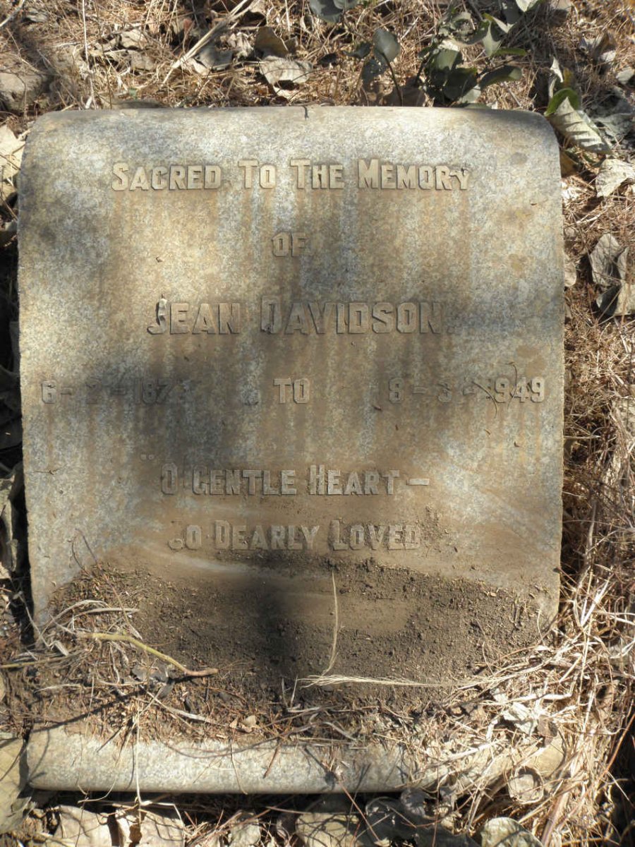 DAVIDSON Jean 187?-1949