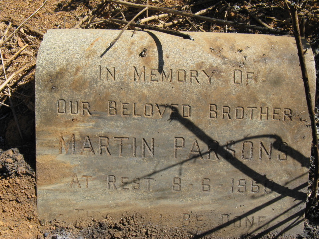 PARSONS Martin -196?