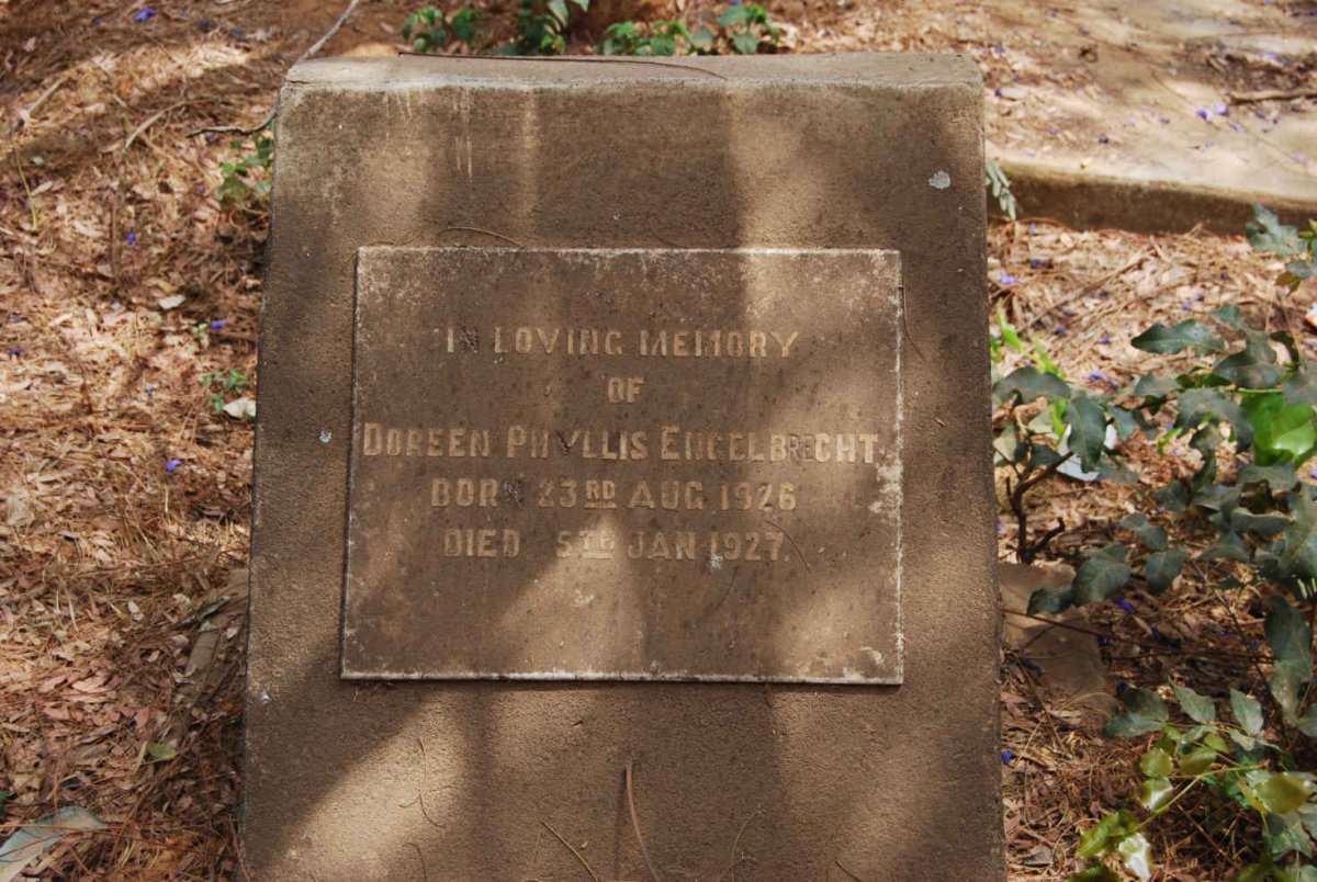 ENGELBRECHT Doreen Phyllis 1926-1927