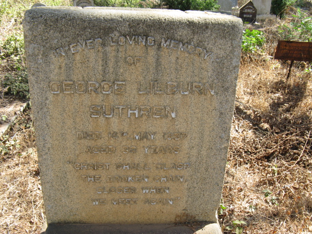 SUTHREN George Lilburn -1937