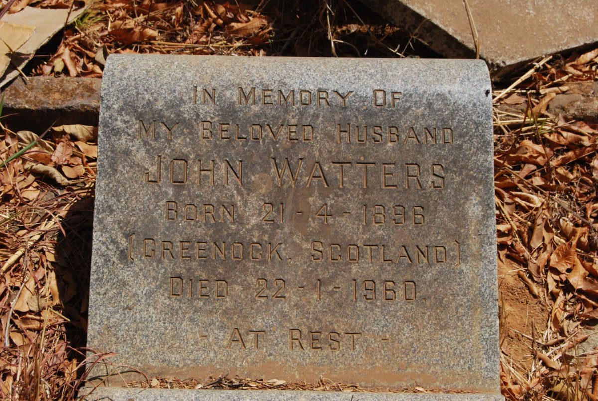 WATTERS John 1896-1960