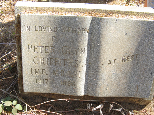GRIFFITHS Peter Glyn 1917 -1966