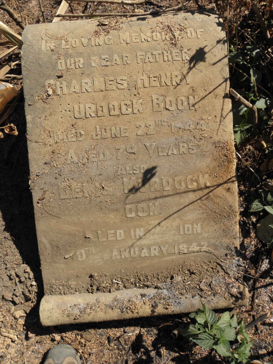 BOON Charles Henry Murdock -1944 :: BOON Denis Murdock -1942