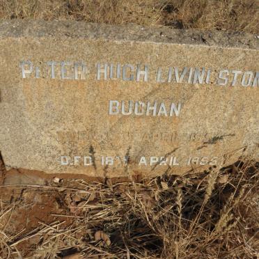 BUCHAN Peter Hugh Livingstone 1954-1955