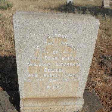 COWLEY William Lawrence -1941