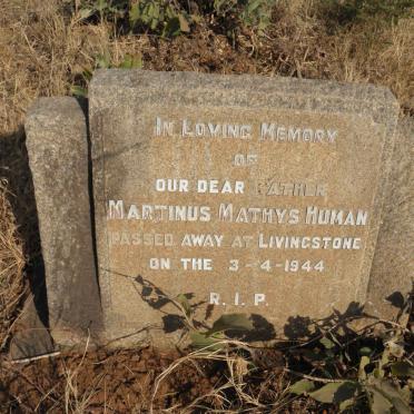 HUMAN Martinus Mathys -1944