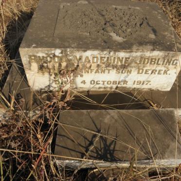 JOBLING Rhoda Madeline -1917 :: JOBLING Derek -1917