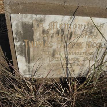 NICOLL Thomas Patrick  -1946