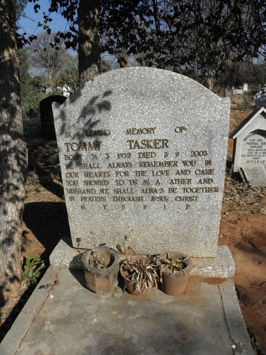 TASKER Tommy 1932-2003