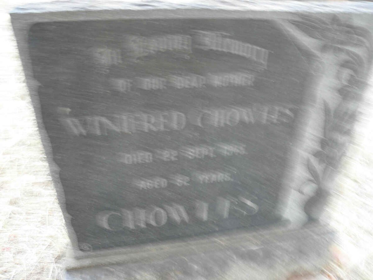 CHOWLES Winifred -1945
