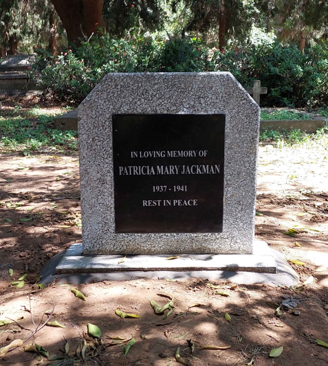 JACKMAN Patricia Mary 1937-1941