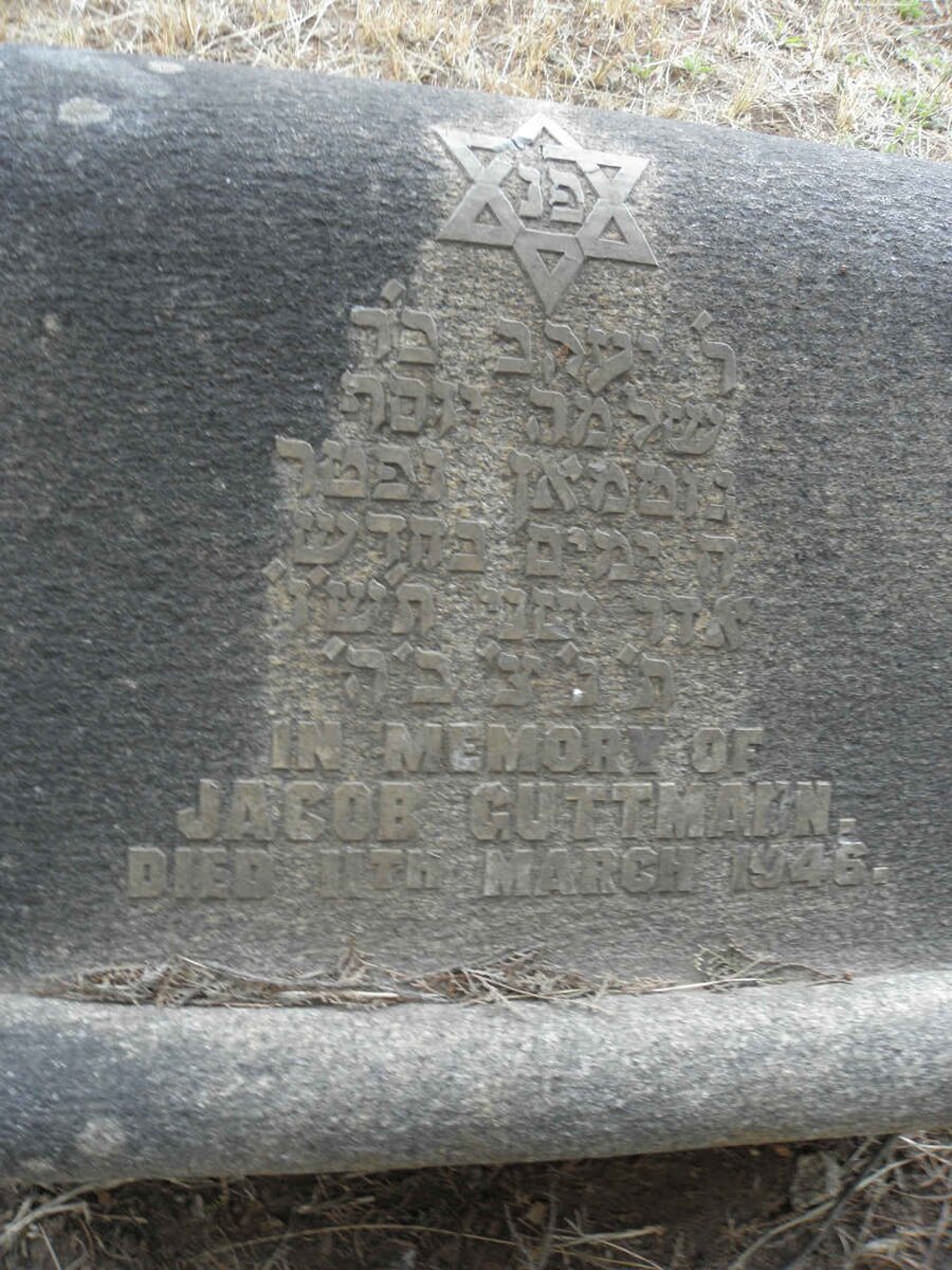 GUTTMANN Jacob -1946