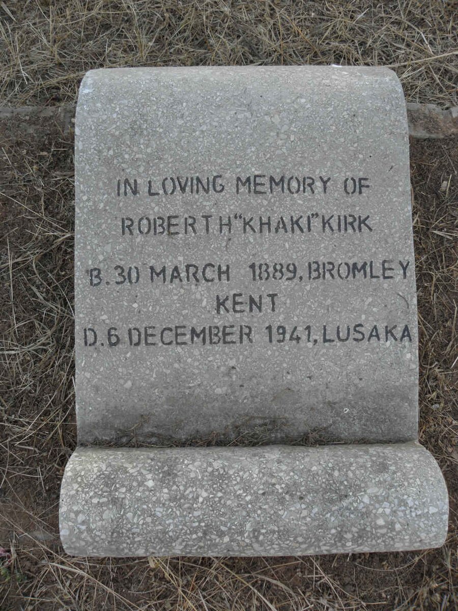 KIRK Robert 1889-1941