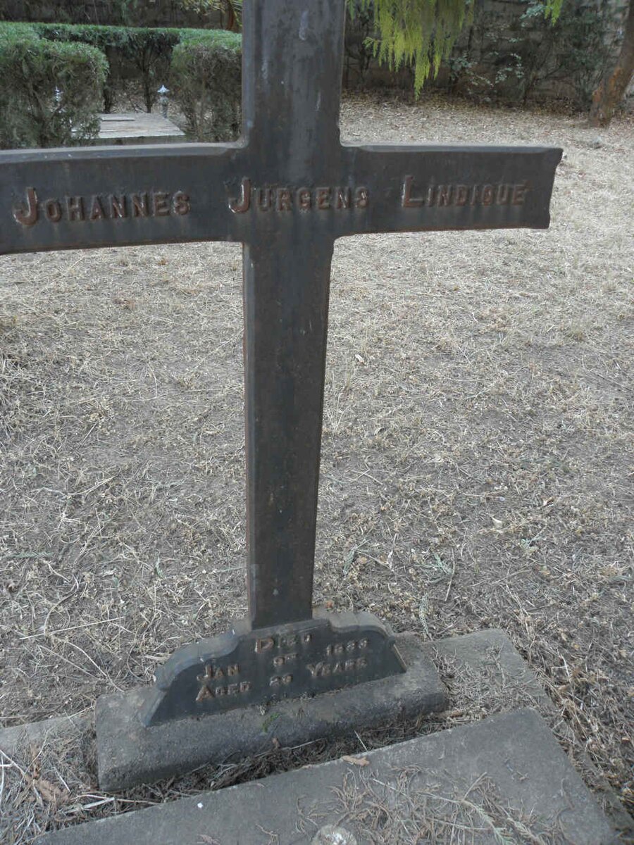 LINDEQUE Johannes Jurgens -1938