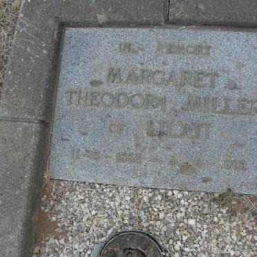 MILLER Margaret Theodora 1888-1969
