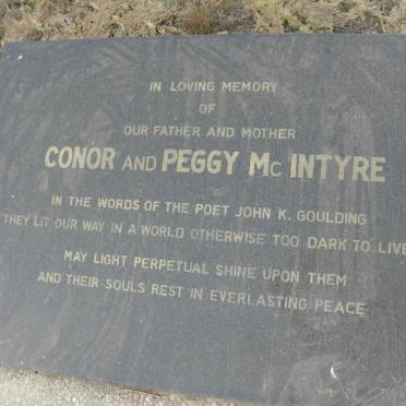 Mc INTYRE Conor &amp; Peggy 