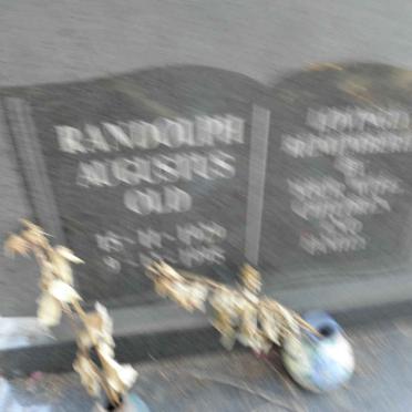 OLD Randolph Augustus 1929-1995