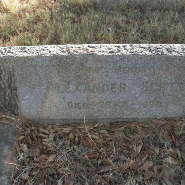 SCOTT Alexander -1960