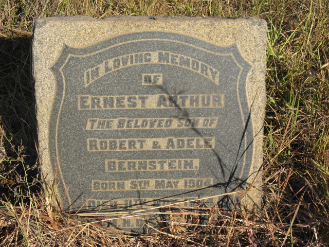 BERNSTEIN Ernest Arthur 1904-19?4