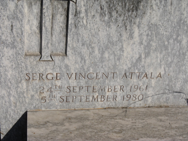 ATTALA Serge Vincent 1961-1980