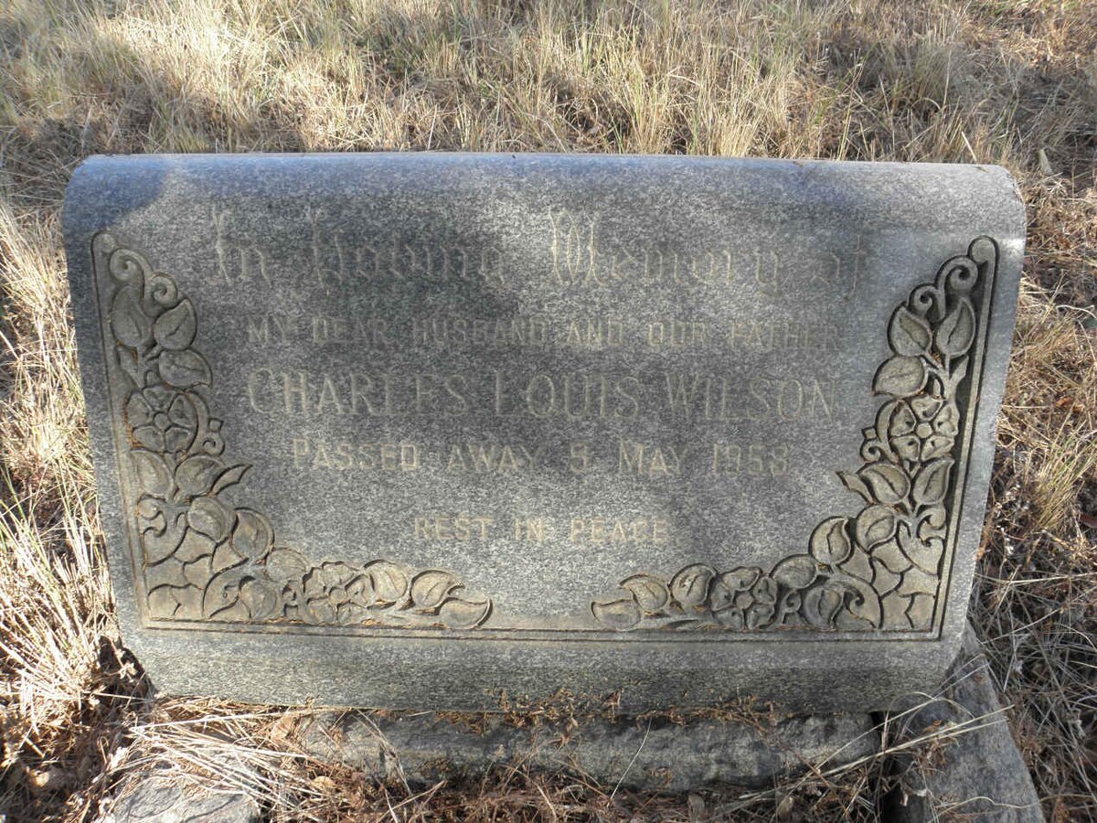 WILSON Charles Louis -1958