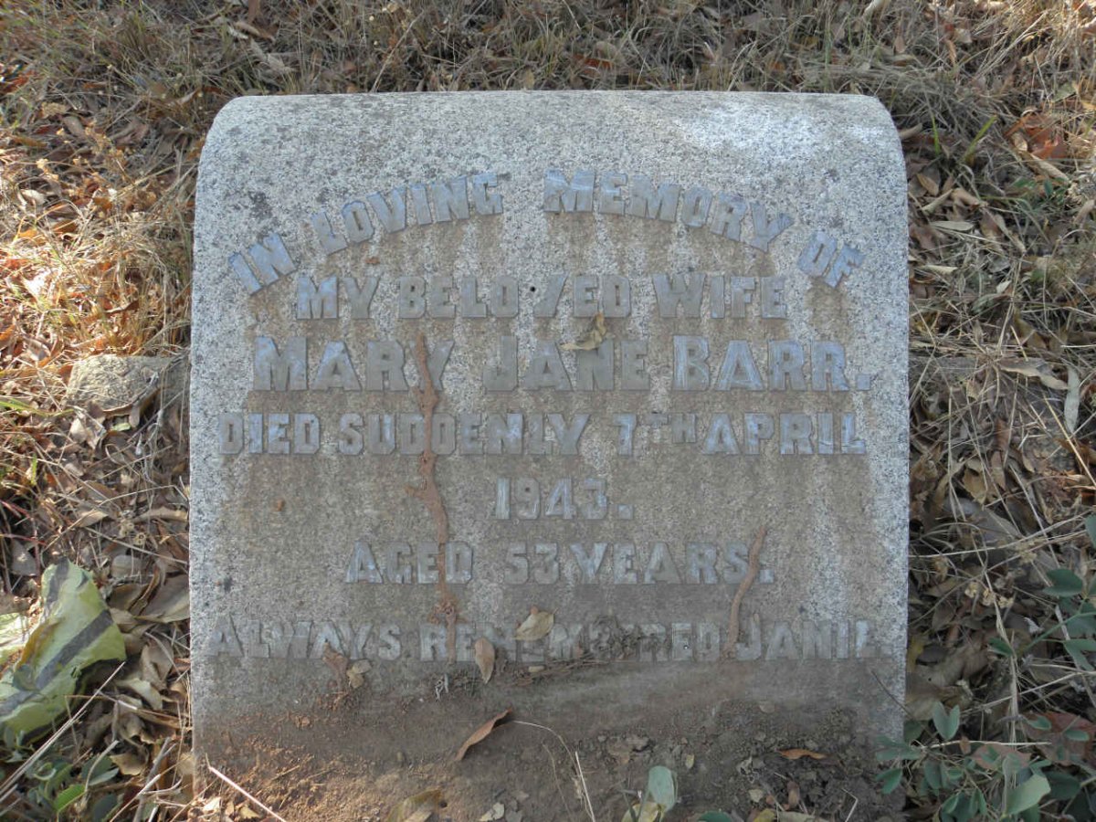 BARRY Mary Jane -1943