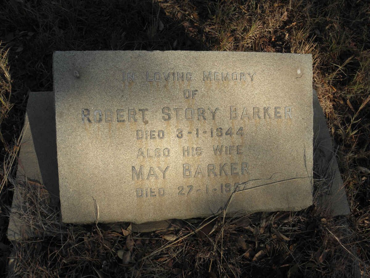 BARKER Robert Story -1944 &amp; May -1957
