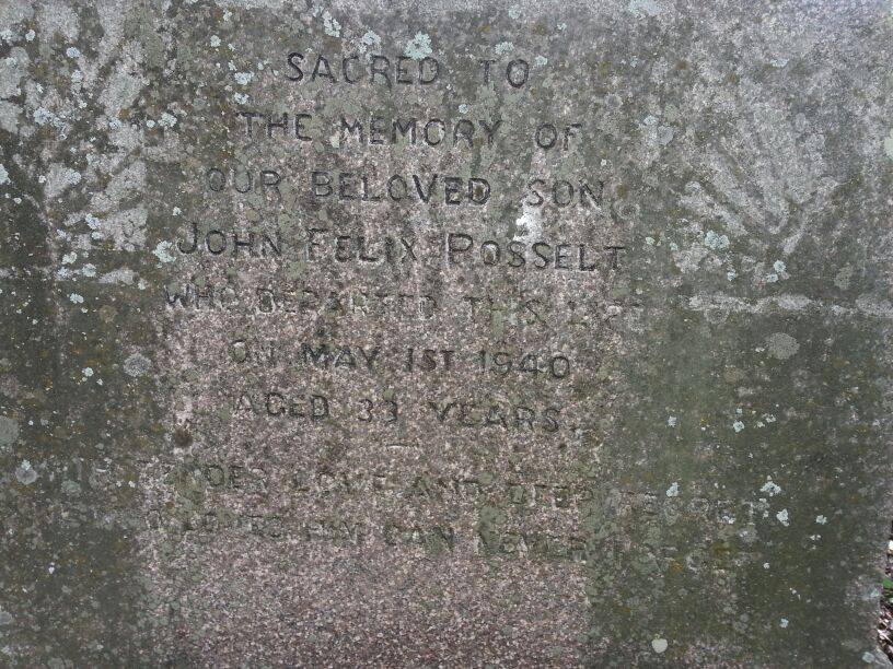 POSSELT John Felix -1940