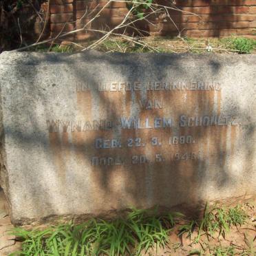 SCHOULTZ Wynand Willem 1890-1948