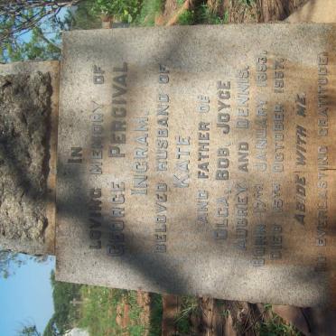 INGRAM George Percival 1893-1957