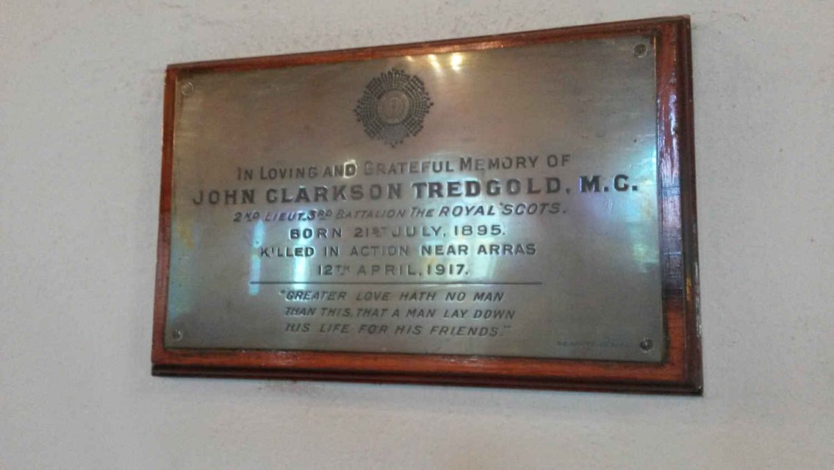 TREDGOLD John Clarkson -1917