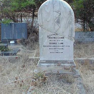 LANE Winifred Carrie - 1962