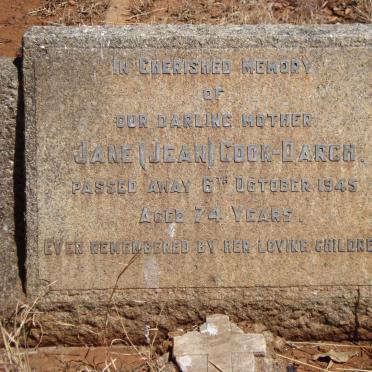 DARCH Jane, COOK nee GRINDLAY -1945