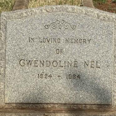 NEL Gwendoline 1924-1964