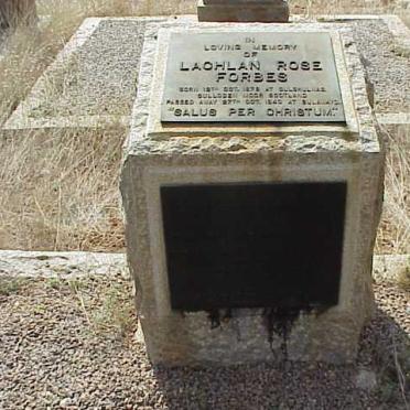 FORBES Lachlan Rose 187?-194?