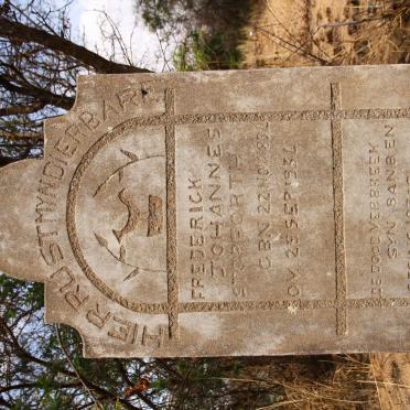 STOPFORTH Frederick Johannes 18?4-1934