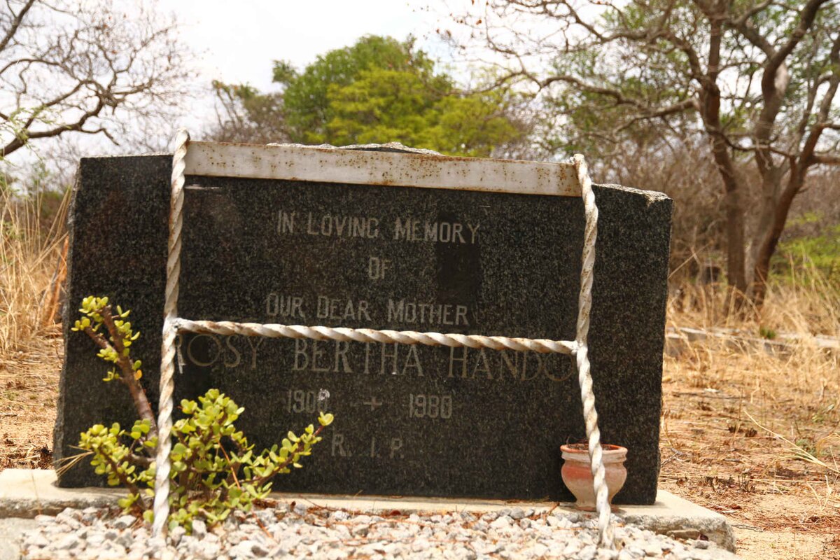 HANDO Rosy Bertha 1900-1980