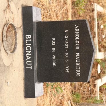 BLIGNAUT Arnoldus Mauritius 1907-1975