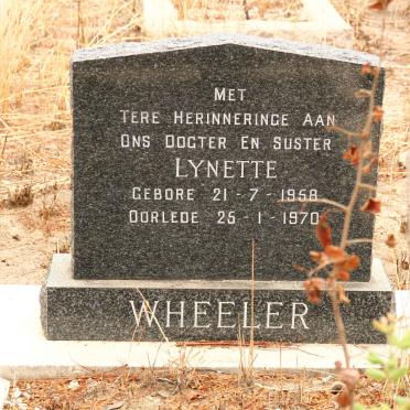 WHEELER Lynette 1958-1970